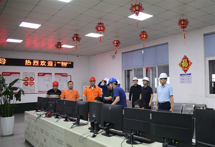 河北省高碑店市市委領(lǐng)導(dǎo)賈偉斌一行來公司考察指導(dǎo)